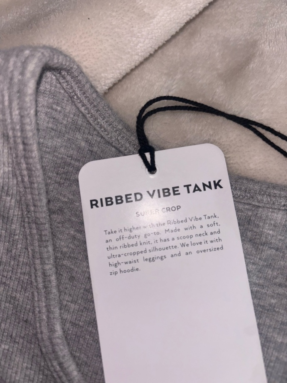 Alo yoga ribbed vibe tank - Picture 5 of 5